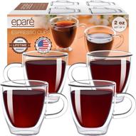 ☕ eparé espresso glasses demitasse barista: indulge in perfectly served espresso like a pro! логотип