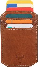 img 3 attached to Minimalist Credit Card Sleeve Wallet Men's Accessories