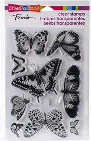 img 2 attached to 🦋 SEO-Оптимизированные прозрачные штампы Stampendous: Бабочки