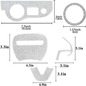 img 1 attached to Аксессуары для фар Challenger 2015 2021 Белый 8 шт.