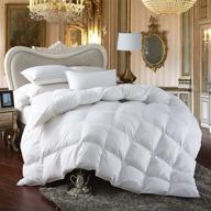 🕊️ experience ultimate luxury with our premium all-season king size siberian goose down comforter logo