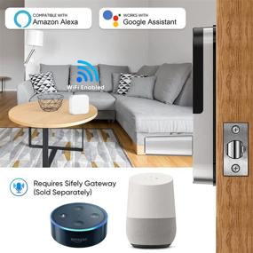 img 2 attached to 🔒 Sifely Keyless Entry Door Lock: Enhance Home Security with Smart Lock Technology!