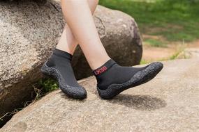 img 1 attached to 👣 Lxso Womens Barefoot Shoes Sport Socks: Lightweight Sock Shoes for Outdoor Running & Walking