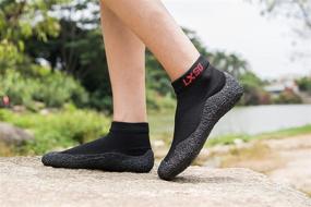 img 2 attached to 👣 Lxso Womens Barefoot Shoes Sport Socks: Lightweight Sock Shoes for Outdoor Running & Walking