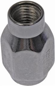 img 1 attached to Дорман 711-312 хромированная коническая гайка для колеса M12-1.50 для выбранных моделей, пакет из 4 штук.