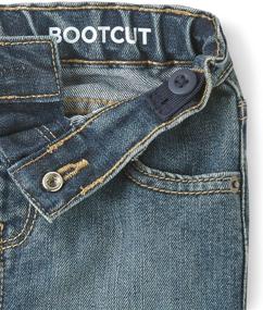 img 3 attached to 👖 Shop Trendy Toddler Bootcut Boys' Jeans at Children's Place
