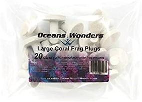 img 1 attached to Oceans Wonders 20 Piece Coral Plugs