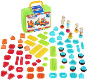 img 4 attached to 🧱 Bristle Blocks Battat: Unleash Your Creativity and Dexterity!