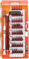veustar screwdriver set s2 steel 60 in 1 with 56 bits - professional repair tool kit for electronics devices logo