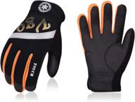 🧤 vgo thinsulate winter gloves: stay warm in style with orange color logo