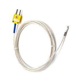 img 1 attached to 🌡️ High-Temperature T-PRO K-Type Thermocouple Wire: 0-1000℃ Fiberglass, 1M Length