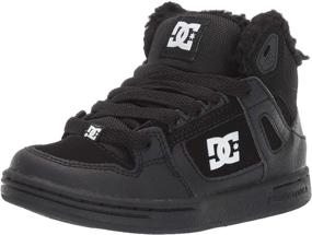 img 4 attached to High-Top Wnt Skate Shoe - DC Unisex-Child Pure