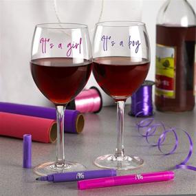 img 1 attached to 🍷 Wine Glass Marker Accessories: The Ultimate Alternative for Perfect Glass Marking