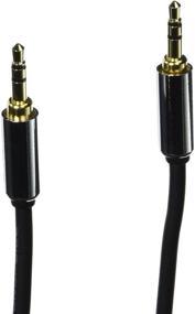 img 2 attached to 🎧 Monoprice 3 Feet Black Audio Cable - 3.5mm Stereo Male to Male Gold Plated for Mobile - High Quality Sound