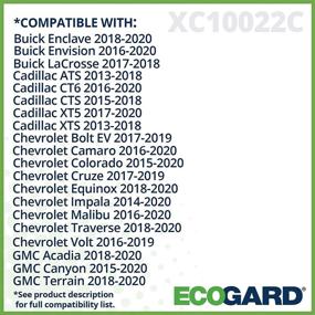 img 2 attached to 🌬️Улучшенный фильтр салона ECOGARD XC10022C: оптимальное качество воздуха для Buick Envision 2016-2020, Enclave 2018-2020 и других моделей.