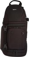📷 black camera sling bag by amazon basics - 8 x 6 x 15 inches logo