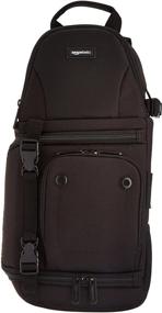 img 4 attached to 📷 Черная сумка-кошелька для камеры от Amazon Basics - 8 x 6 x 15 дюймов