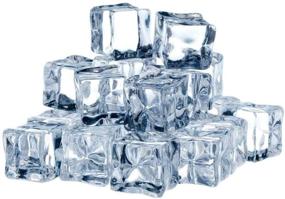 img 4 attached to Crystal Clear Faux Acrylic Square Ice Cubes: Stunning Photography Props, Centerpieces, and Party Decor – TonJin 35PCS