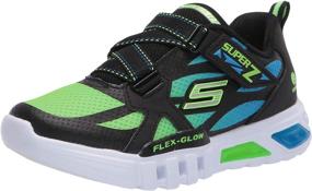 img 4 attached to 👟 Стильные и функциональные кроссовки Skechers Unisex-Child Flex-Glow-Lowex: идеально подходят для активных детей.