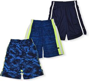 img 4 attached to Cheetah Piece Athletic Basketball Shorts - Versatile Boys' Clothing for Active Gamers