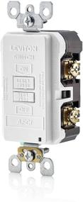 img 1 attached to Leviton AFRBF W SmartlockPro Interrupter Receptacle