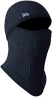 balaclava ski mask - ultimate cold weather gear for skiing, 🎿 snowboarding & motorcycle riding - unisex black face mask for men & women logo