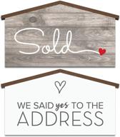 sold: house-shaped real estate property logo