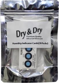 img 1 attached to 📦 Dry & Dry Premium 20 Pack Reusable Humidity Indicator Cards (10-60%) – 6 Spot – Includes 20 Cards