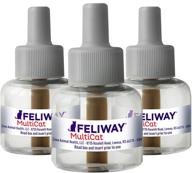 🐱 feliway ceva animal health multicat feliway refill - pack of 3, basic version (d89410b-3) logo