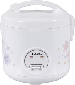 img 4 attached to 🍚 Tayama TRC-10R Rice Cooker & Food Steamer 10 Cup - White