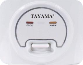 img 3 attached to 🍚 Tayama TRC-10R Rice Cooker & Food Steamer 10 Cup - White