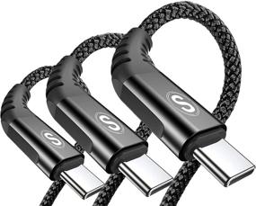 img 4 attached to SWEguard 3-Pack Braided Charger for Samsung Industrial Electrical Devices