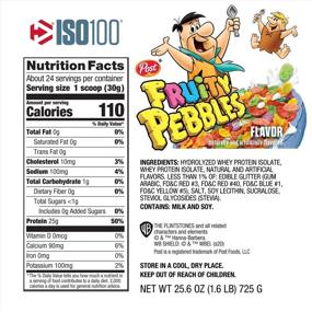 img 3 attached to Dymatize ISO100 Fruity Pebbles 1 6