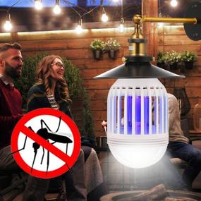 img 3 attached to 🦟 2-in-1 Bug Zapper Light Bulb: Mosquito Killer Lamp and LED UV Lamp - Effective Flying Moths Killer for 110V E26 Light Bulb Socket