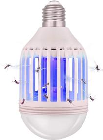 img 4 attached to 🦟 2-in-1 Bug Zapper Light Bulb: Mosquito Killer Lamp and LED UV Lamp - Effective Flying Moths Killer for 110V E26 Light Bulb Socket