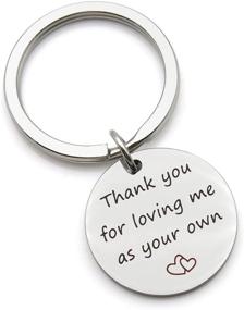 img 4 attached to 🔑 Cherished Mother Wedding Stainless Keychain: Symbol of Eternal Love