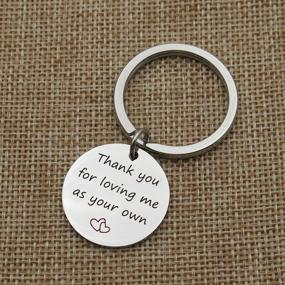 img 3 attached to 🔑 Cherished Mother Wedding Stainless Keychain: Symbol of Eternal Love