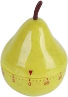 🍐 cute cartoon pear shaped kitchen timer - 60mins manual cooking timer, countdown timer for better optimization logo