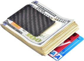 img 2 attached to 💳 Credit Business Carbon Minimalist Wallet