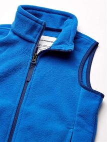 img 2 attached to Stay Warm and Stylish with Amazon Essentials Boys' Polar Fleece Vest