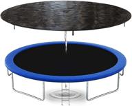 premium 14ft round trampoline cover - rain, snow & sun shade protection | waterproof, uv resistant & durable | sposuit gravity trampoline cover логотип