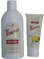 2 pack - young living thieves mouthwash and aromabright toothpaste - enhanced with essential oils logo