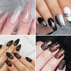 img 2 attached to 💅 ViiTOK Отражательный Паучий Гель: 12 Цветовой Неоновый Блеск Для Удивительных Маникюрных Дизайнов В Стиле DIY