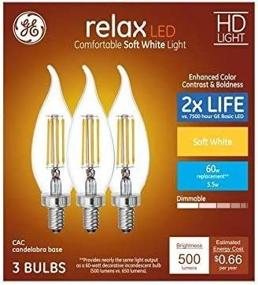 img 1 attached to 🔆 Dimmable Fixture 3-Pack for Enhanced Relaxation