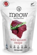 freeze dried raw cat food - high protein & natural limited ingredient recipe: ideal mixer, topper, or treat for cats - meow logo