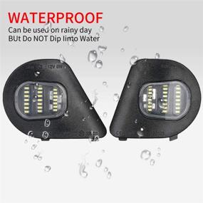 img 3 attached to 🚗 Jinfili синий 24SMD светодиодный боковой зеркальный светильник сборки для замены в Dodge Ram 1500 2500 3500 4500 5500 - пара