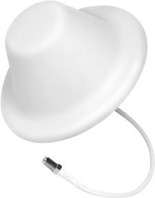 img 1 attached to Enhance Your Cellular Signal with the weBoost 4G LTE/3G High Performance Wide-Band Dome Ceiling Antenna (F-Female) 304419