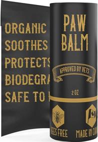 img 4 attached to 🐾 Winter Dog Paw Protection Balm - Shields Dog Paw Pads from Snow, Ice, Salt, and Rough Terrain. Lick-Safe and Vegan. Ideal Paw Soother for Hikers.