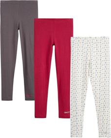 img 4 attached to DKNY Girls Leggings Multipack Clothing Girls' Clothing and Leggings
