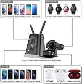 img 2 attached to Samsung Charging Station Organizer Wireless